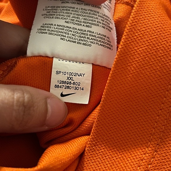 NIKE University of Miami Basketball Golf Men’s Polo Shirt | size XXL - Picture 11 of 11